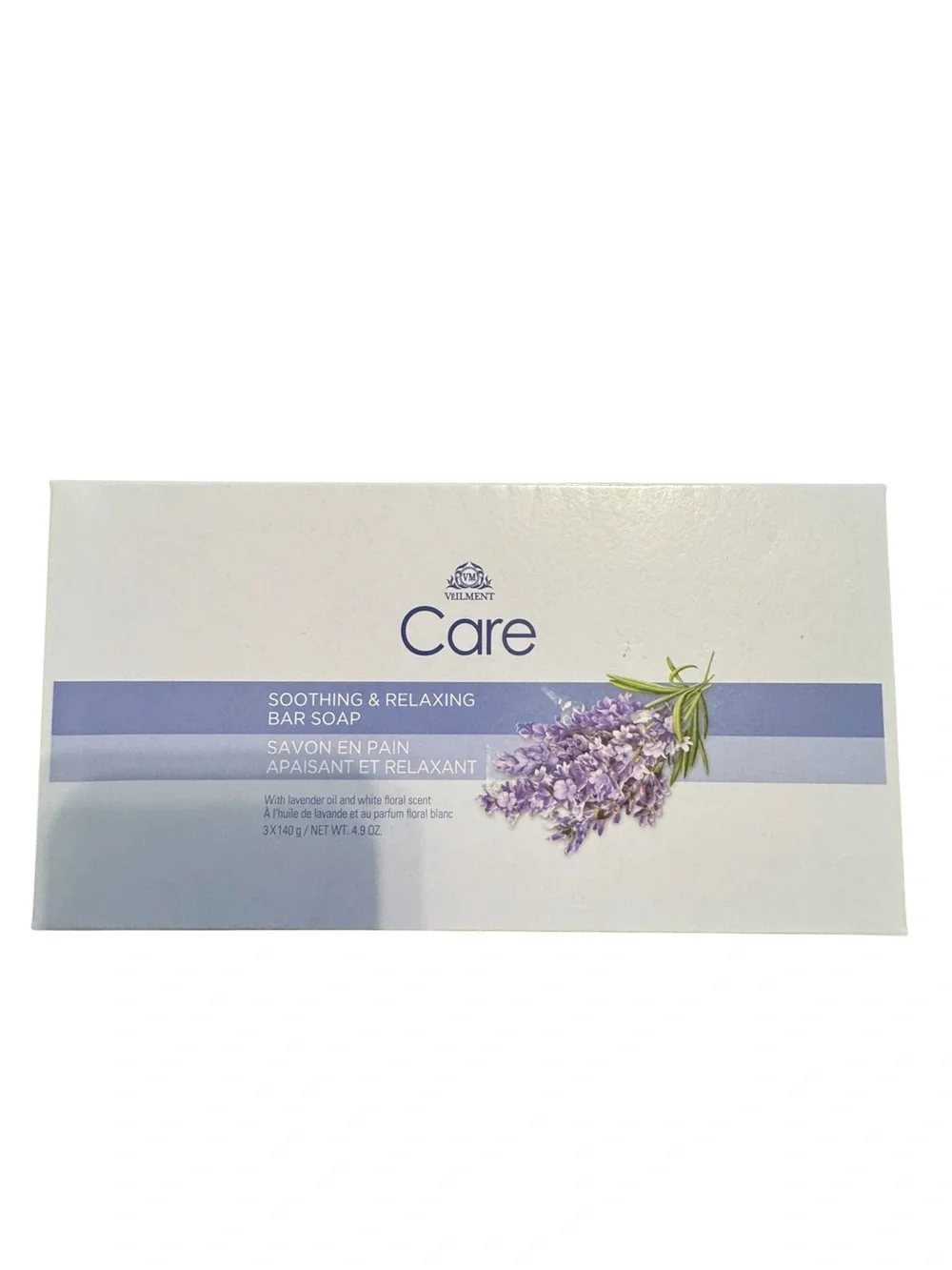 Avon Veilment Care SoothingRelaxing‎ Soap Lavender Set of 3 Per Box. 2 Boxes NEW